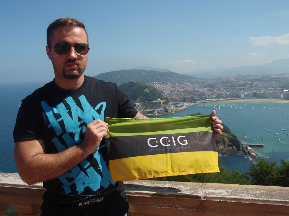 Akcja Flaga CCIG 2014 - Damian Fedeczko