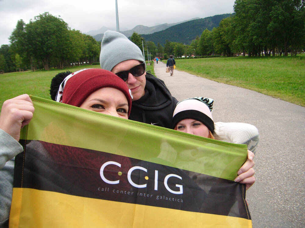 Akcja Flaga CCIG 2014 - Karolina Sykula